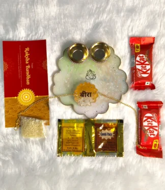 Resin Rakhi Combo Pack (Design 2)-Threaded Memories