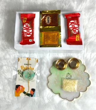 Resin Rakhi Combo Pack (Design 3)-Ties That Shine